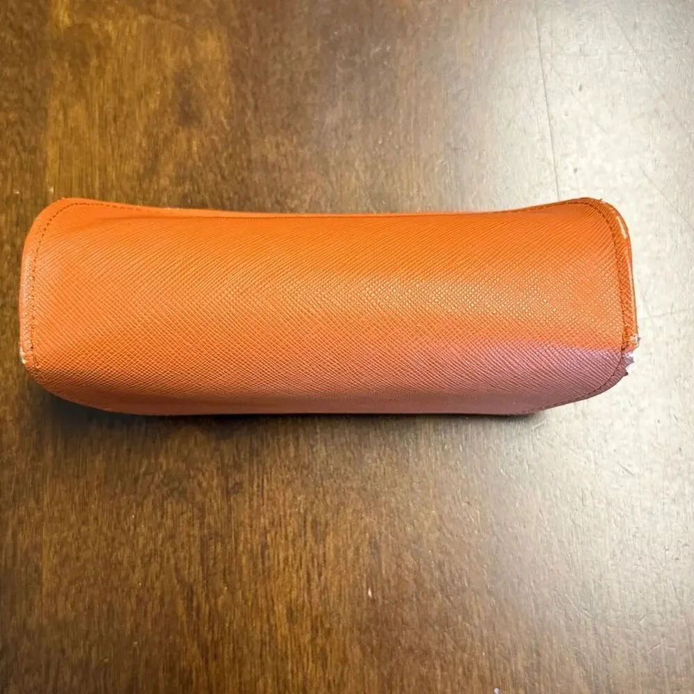Tory Burch Orange Sunglasses Case Empty